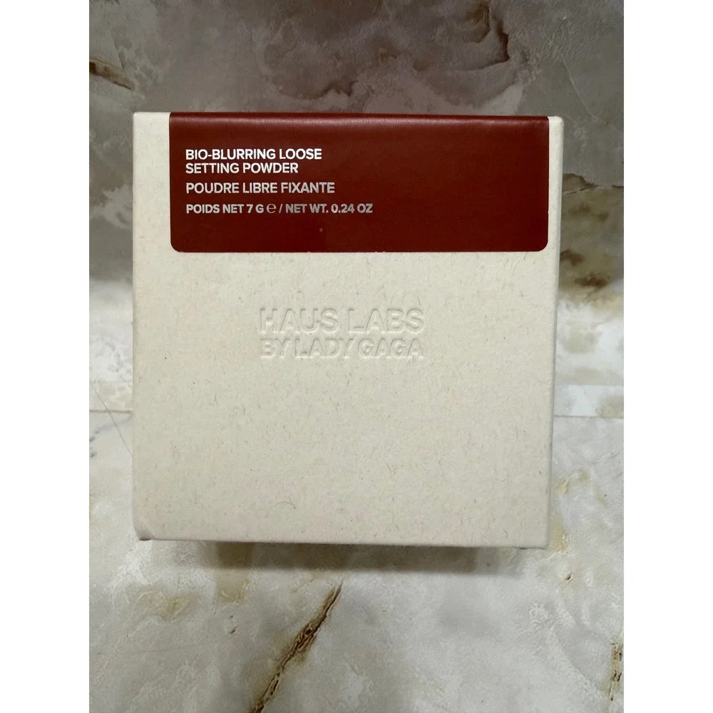Haus Labs Bio-Blurring Loose Setting Powder Cocoa Talc-Free 7g New